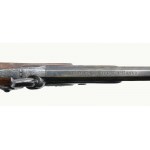 FAURÉ - LEPAGE RUSSELLING MANUFACTURE (seit 1717; Firma Fauré-Lepage aktiv 1865-1913), Paar Mützenpistolen, in einem Etui mit Zubehör für die Aufbereitung der Waffen