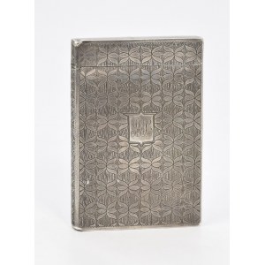 MMC monogrammed business card holder