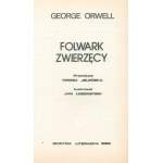 Orwell George- Folwark zwierzęcy [il.Jan Lebenstein][edycja kolekcjonerska]