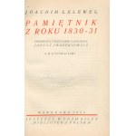 Lelewel Joachim- Pamiętnik z roku 1830-31 [Warszawa 1924]