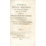 Ligurti Silvestro - Historia Polski od czasów Sarmatów po dzień dzisiejszy (miedzioryty)[Milano 1825]