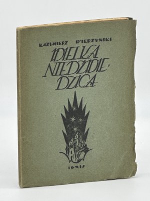 Wierzyński Kazimierz- Wielka Niedźwiedzica [first edition][cover by Tadeusz Gronowski].
