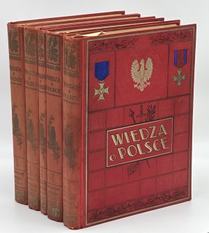 Knowledge of Poland. Parts 1-3 [in 5 vols.](nice publishing set)
