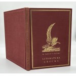 (pięne płótno zdobione) Zieliński Tadeusz- Literatura grecka [1936]
