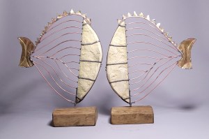 Jacek Drzymała, Ryby kamienne średnie - para (wys. 53 cm)