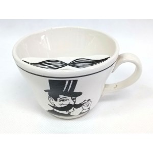 Dekorative Tasse mit Schnurrbartschutz SMF, Deutschland