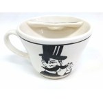 Decorative cup with mustache protector SMF, Germany