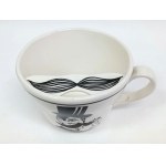 Decorative cup with mustache protector SMF, Germany