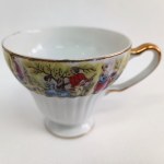 Porcelain cup with saucer by Royal Porzellan, Bavaria, Germany
