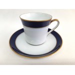 Porcelain cup with saucer, Eschenbach, Bavaria, Germany