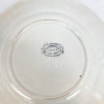 Sprechender Teller aus Porzellan, LM &amp; Cie, 19. Jahrhundert, Frankreich