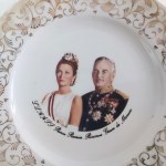 Pamiątkowy talerz ku czci księcia Rainiera i księżnej Grace z Monako