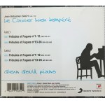 Johann Sebastian Bach, Dobre temperované čembalo / v podaní Glenna Goulda (4 CD)