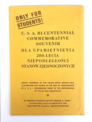 Artur Szyk, Dla upamiętnienia 200-lecia niepodległości Stanów Zjednoczonych, 1976 (komplet)
