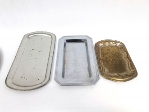 Set of three trays
