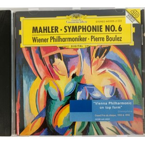 Gustav Mahler, VI Symfonia / Wyk. Filharmonicy wiedeńscy, dyr. Pierre Boulez