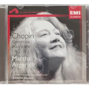 Fryderyk Chopin, I i II koncert fortepianowy / Wyk. Martha Argerich