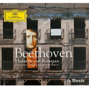 Ludwig van Beethoven, Symfonia nr 5 i 7 / Wyk. Filharmonicy berlińscy, dyr. Herbert von Karajan / Deutsche Grammophon & Le Monde vol. 1