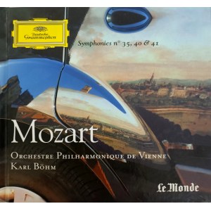 Wolfgang Amadeusz Mozart, Symfonie nr 35, 40, 41 / Wyk. Filharmonicy wiedeńscy, dyr. Karl Bohm / Deutsche Grammophon & Le Monde vol. 14