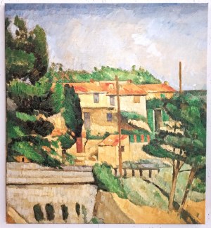 Paul Cézanne, Wiadukt w Estaque (reprodukcja)
