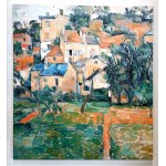 Paul Cézanne, Pustelnia w Pointoise (reprodukcja)