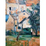 Paul Cézanne, The Hermitage at Pointoise (reproduction)