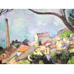 Paul Cézanne, More v Estaque (reprodukcia)