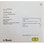 Johannes Brahms, Koncert skrzypcowy / Ludwig van Beethoven, Koncert potrójny / Wyk. Filharmonicy wiedeńscy, dyr. Herbert von Karajan, wyk. Anne-Sophie Mutter, Yo-Yo Ma, Marc Zeltser / Deutsche Grammophon & Le Monde vol. 29