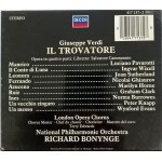 Giuseppe Verdi, Il trovatore (Troubadour) / Executed by Pavarotti, Sutherland, Horne, Wixell, Ghiaurov / Decca (2 CDs)