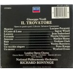 Giuseppe Verdi, Il trovatore (Trubadúr) / Interpreti: Pavarotti, Sutherland, Horne, Wixell, Ghiaurov / Decca (2 CD)