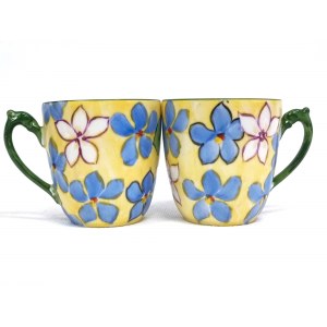 Porcelain mocha cups from Limoges, France