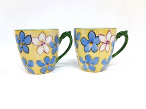 Porcelain mocha cups from Limoges, France