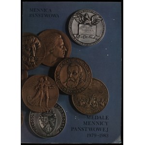 Štátna mincovňa - medaily Štátnej mincovne 1979-1983, Varšava 1985, ISBN 8321333419