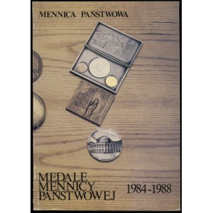 Mennica Państwowa - Medale Mennicy Państwowej 1984-1988, Warszawa 1990, brak ISBN