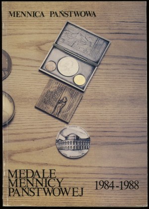 Štátna mincovňa - medaily Štátnej mincovne 1984-1988, Varšava 1990, bez ISBN