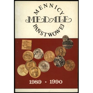 Mennica Państwowa - Medale Mennicy Państwowej 1989-1990, Warszawa 1991, brak ISBN