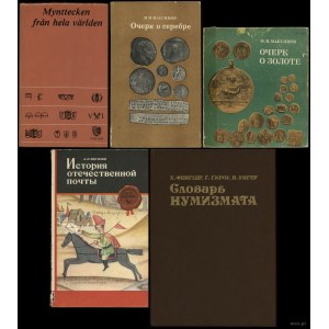 zahraničné publikácie, súbor 5 publikácií