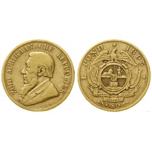 Južná Afrika, £1, 1895, Pretoria