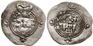 Persia, drachma, 5th year of reign (?), WH mint (Veh-Ardashir)