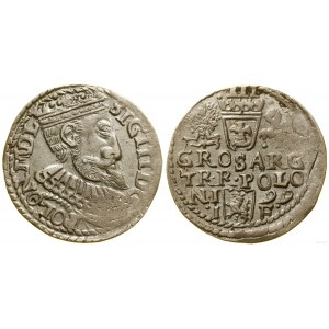 Polska, trojak, 1599, Olkusz