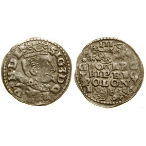 Polska, trojak, 1596, Lublin