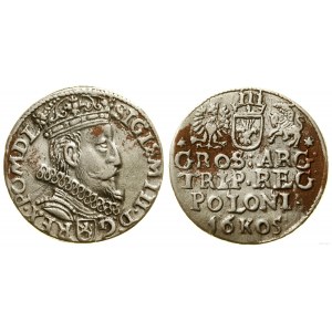 Polska, trojak, 1605, Kraków