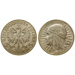 Polen, 5 Zloty, 1932, England