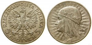 Poland, 5 gold, 1932, England