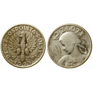 Polska, 2 złote, 1925, Filadelfia