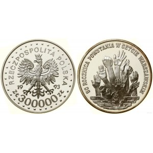 Polska, 300.000 złotych, 1993, Warszawa