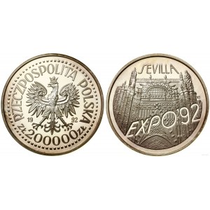 Poland, 200,000 zloty, 1992, Warsaw