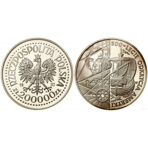 Poland, 200,000 zloty, 1992, Warsaw