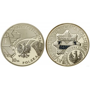 Polen, Satz von 10 + 2 Gold, 2004, Warschau