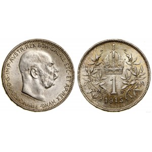 Austria, 1 korona, 1915, Wiedeń